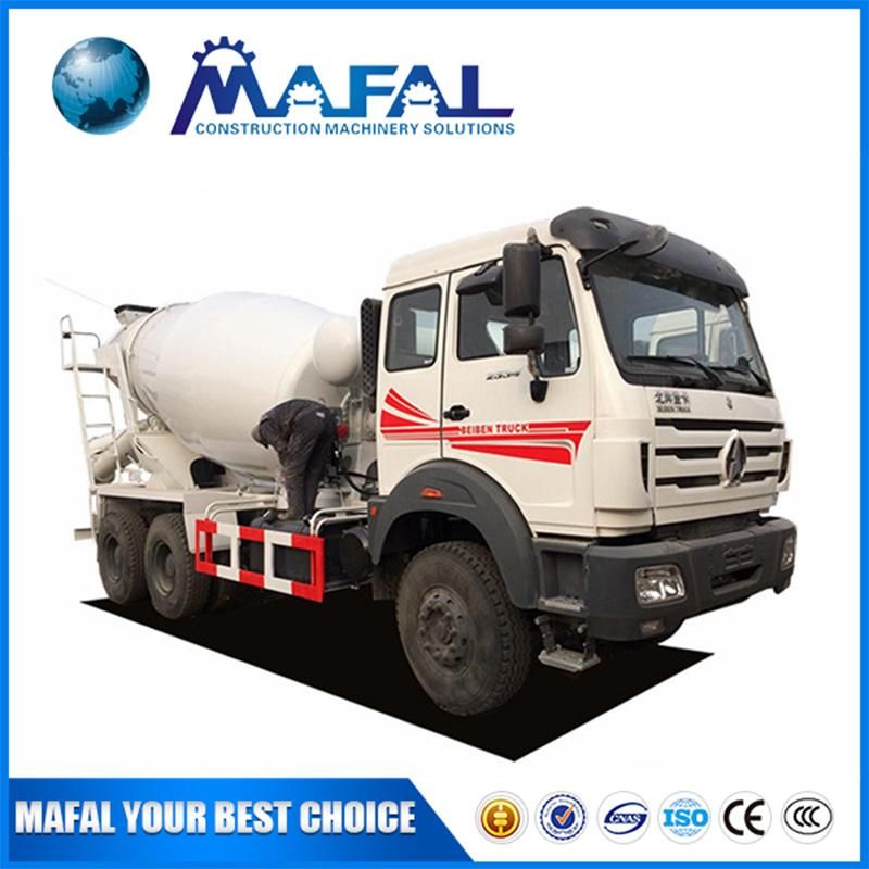 Hot Sale Ng80 Beiben Concrete Mixer Truck for Algeria