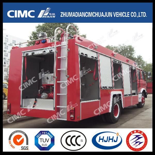 Dongfeng Chassis 4*2 Fire Truck with 3 Kinds Dispensing Materials (water, foam, powder)