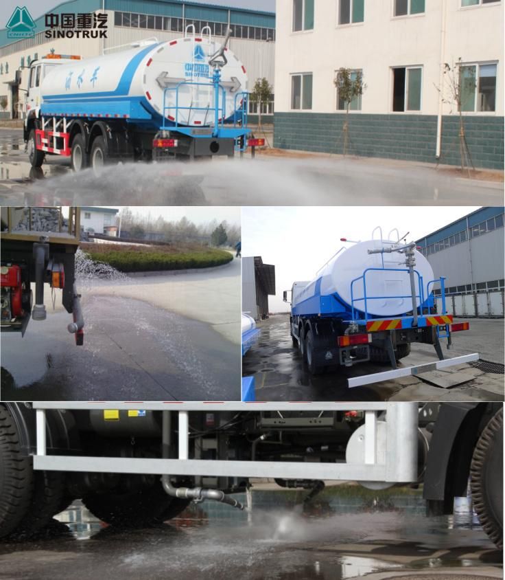Sinotruk Sprinkler 16000 Liter Water Tank Truck