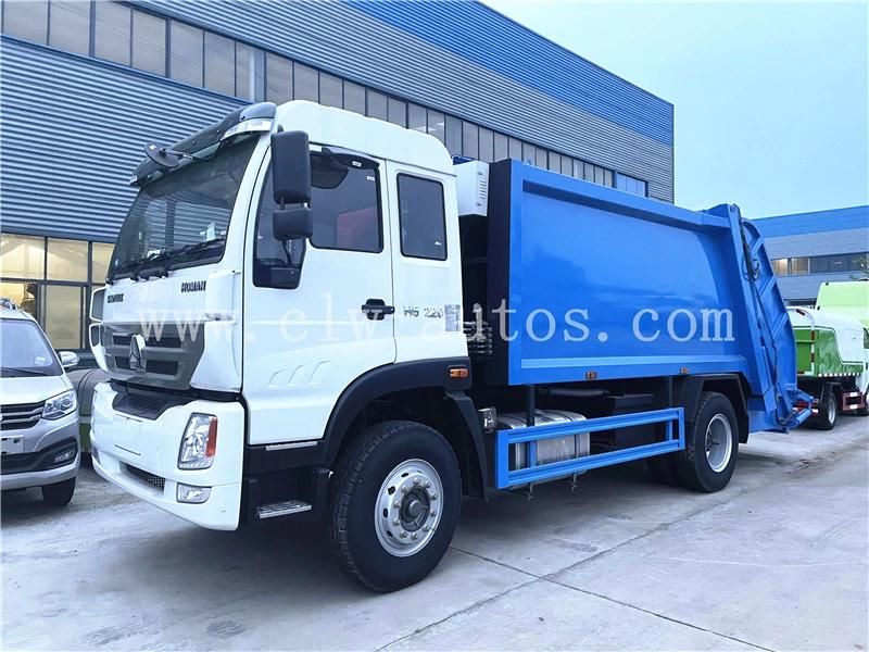 Sinotruk Homan 10cbm 10, 000liters 4X2 Right Hand Drive Compactor Garbage Truck Trash Collection Truck Garbage Removal Truck