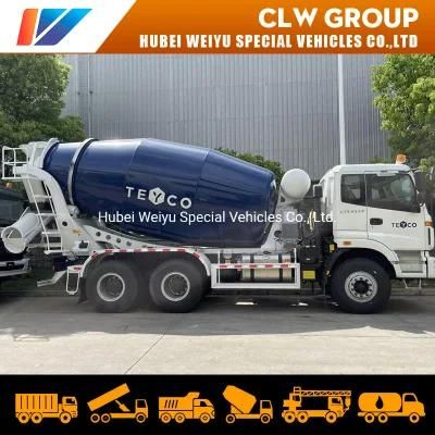 10 Cubic Meters Foton Self Loading Ready Mix Concrete Mixer Trucks Mobile Concrete Mixer Truck Mixer Vehicle