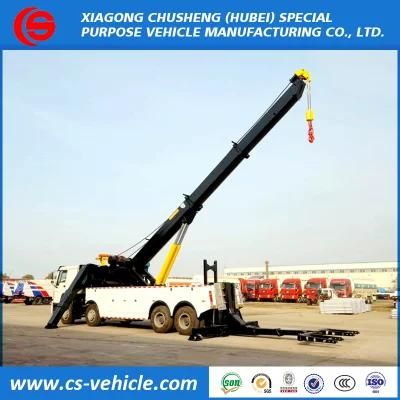 HOWO 40tons Road Recovery Wrecker Truck 50tons Road Wrecker Truck
