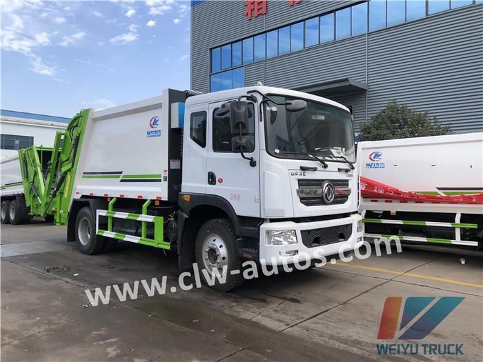 Sino Garbage Collection Compactor Cart 10cbm Dongfeng D9 8tons Waste Collection Truck for Sale