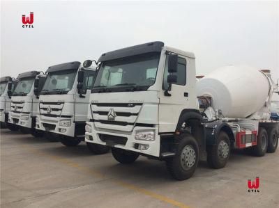 HOWO 8X4 Rear Discharging Cement Concrete Mixer Truck HOWO Truck Price