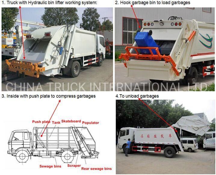 Sinotruck HOWO Used New Garbage Compactor Truck