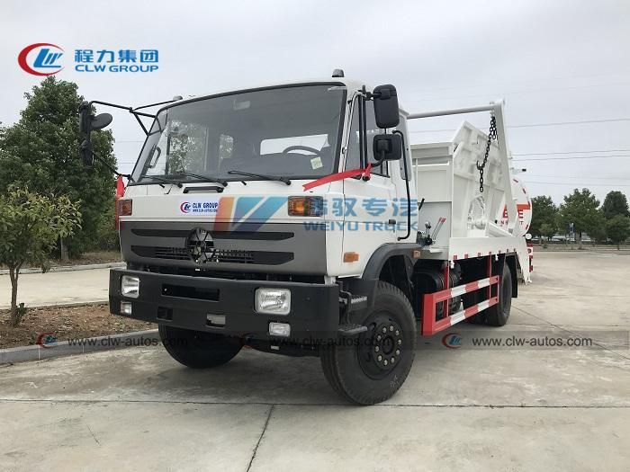 Dongfeng 8m3 10000L 12cbm Skip Loader Swing Arm Garbage Truck