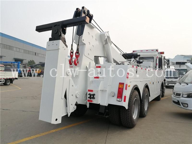 Shacman Heavy Duty 30tons 40tons 50tons 60tons Wrecker Equipment Crane Truck Integrated Towing and Lifting Wrecker Truck