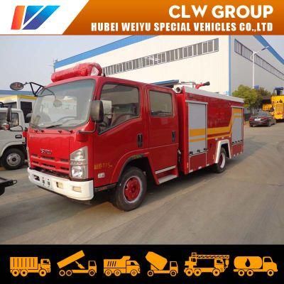 Isuzu 4X2 4000liters Water 2000liters Foam 6tons Fire Rescue Truck Fire Fighting Truck