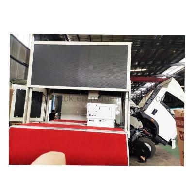HOWO 4*2 P6 High Brightness Truck Mobile Advertising LED Display Truck for Fale