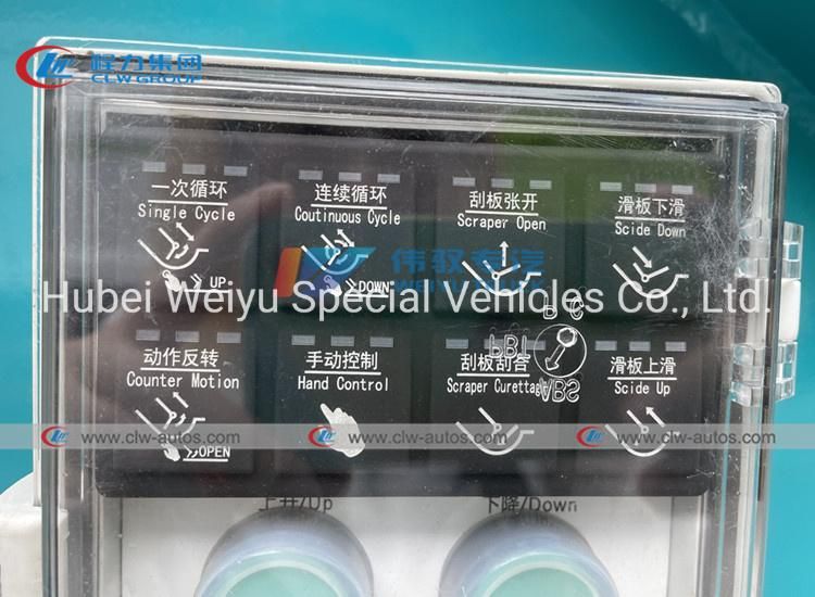 Dongfeng 4X2 6 Wheels 190HP 12cbm 12m3 Compression Garbage Truck for Sale