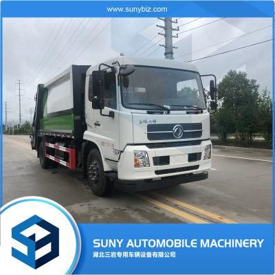 Euro 2 Compressor in The Back Compactor Small Garbage Truck for Sale