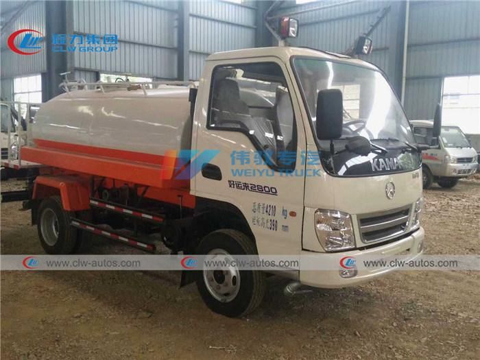 China Road Cleaning Truck 2tons Water Tank Truck 3tons Water Truck Mini Watering Truck