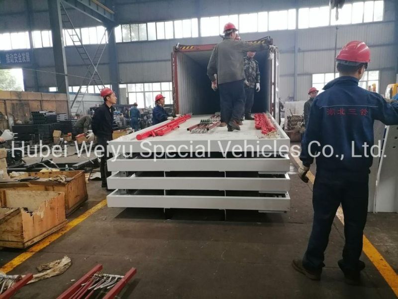 Dongfeng 4tons Road Rescue Towing Flatbed Road Wrecker for Fiji