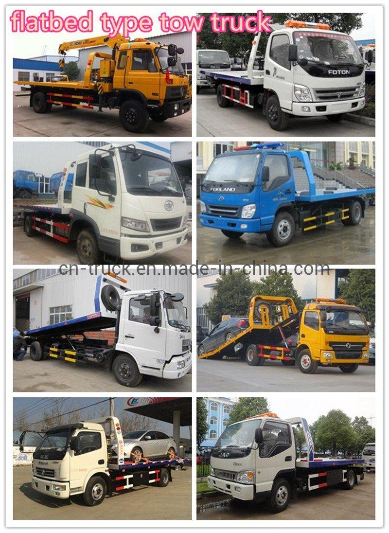 Manufacture CKD Tow Wrekcer Truck Upper Body Flatbed Wrecker Body