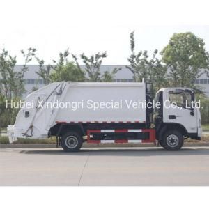 Foton 6ton Capacity 8m3 Container Compression Garbage Collection Sanitation Compressed Garbage Refuse Compactor Truck