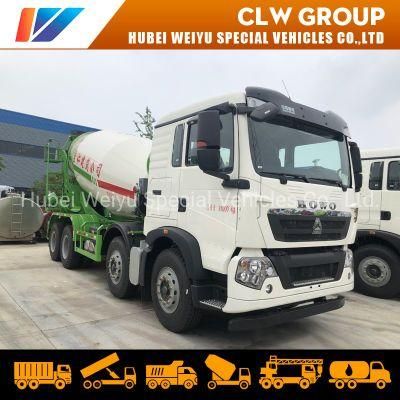 Sinotruk HOWO 8X4 Heavy Duty 16000 Liters 16cbm Big Volume Concrete Mixer Truck