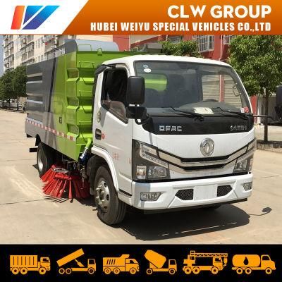 5cbm Stainless Steel Street Cleaning Sweeper Truck Garbage Collection Road Cleaner