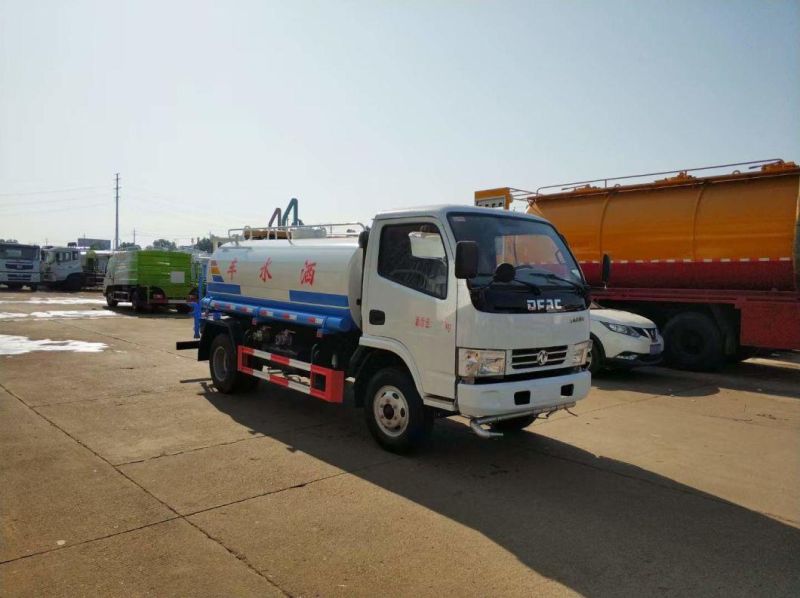 Dongfeng 5000liters Water Tank Street Spray Sprinkler Water Bowser Truck