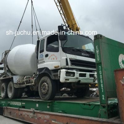 Used Isuzu Cyz 6 Cylinder Concrete Mixer Truck /Isuzu Hino Nissan Fuso 8m3 10m3 12m3 Mixer Truck