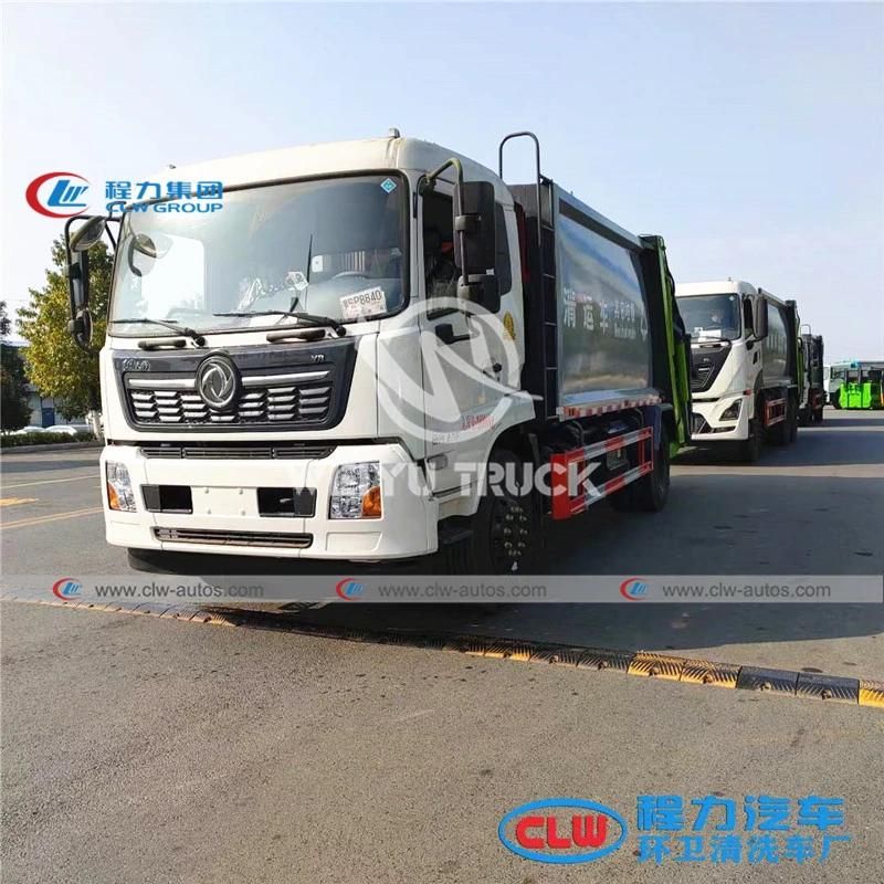 Dongfeng Kinrun 4X2 Kinland 6X4 14cbm 20cbm Garbage Compactor Truck Compressed Garbage Truck for Sanitation Services