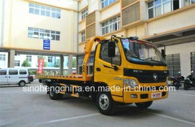 Foton 129HP Flatbed Wrecker Towing Truck/4X2 Wrecker for Factory Price