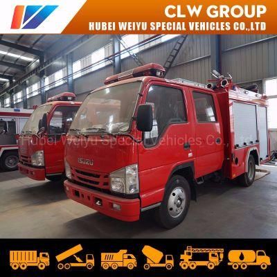 Isuzu Emergency Fire Fighting Truck 3tons Fire Engine