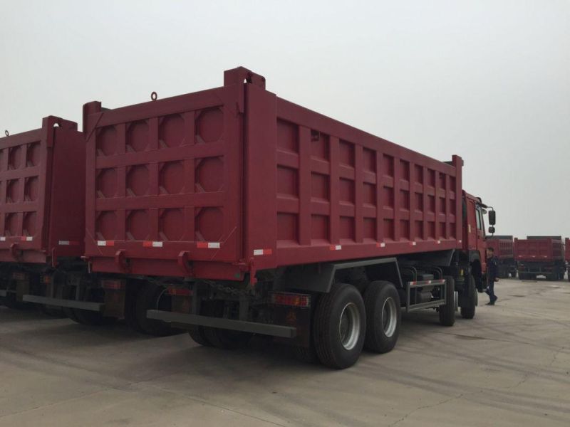 Sinotruk HOWO 8X4 40 Tons 371HP Dump Truck for Zambia Market