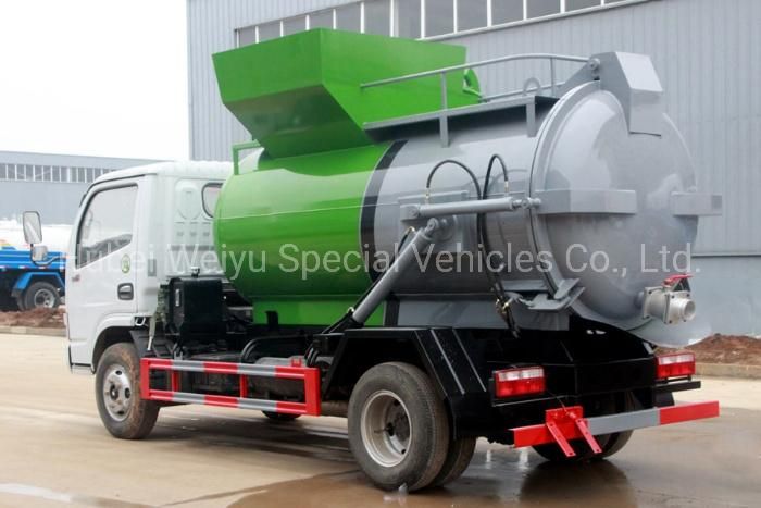 Dongfeng 5 Cubic Meters 5 Liters Kitchen Hanging Bucket Garbage Truck Kitchen Waste Food Residue Collection Garbage Truck