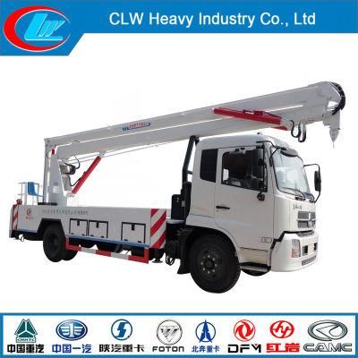 High Quality Dongfeng 4X2 Hydraulic Aerial Cage Truck