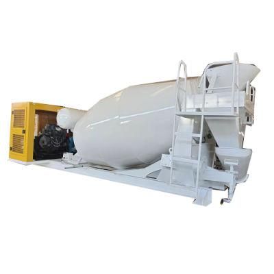 Hot Selling 5/6 Cbm Concrete Mixer Transmit Drum Device Mixing Truck Top Body with Diesel Engine