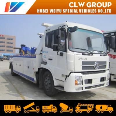 Road Saving Wrecker Crane Hoisting Truck Trailer Towing 10ton Wheel Lifting Hydraulic Heavy Tow Trucks