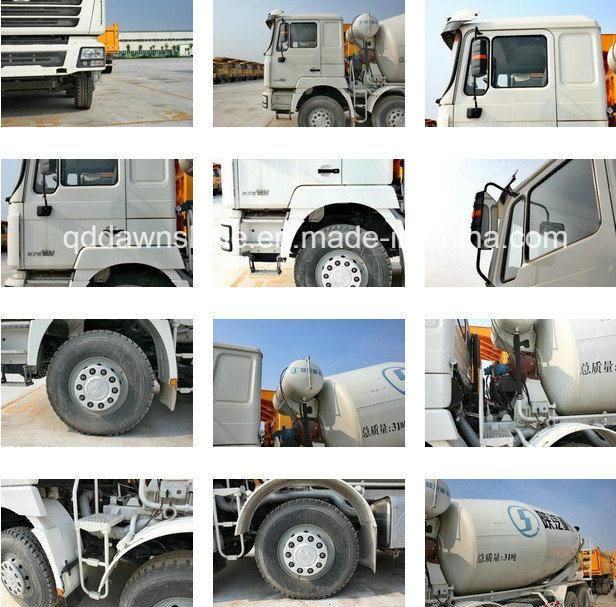 Shacman F3000 12 Wheels 8X4 375HP Large Tanker Concrete Mixer Truck