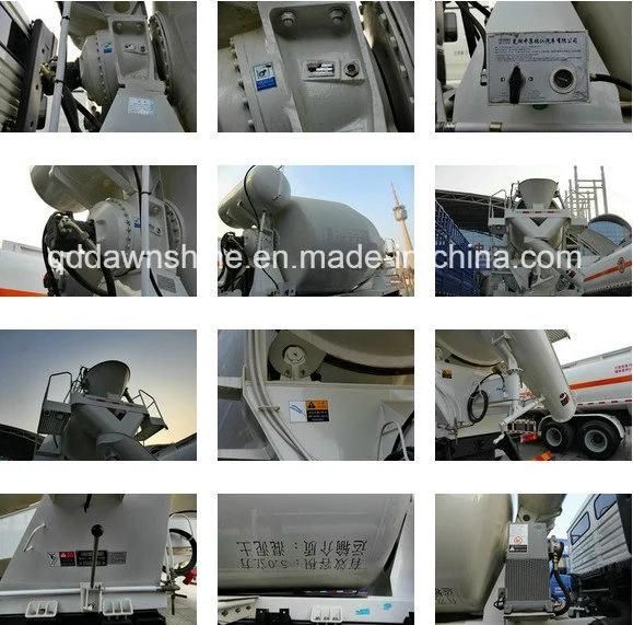 Shacman F3000 10 Cbm 336HP 375HP 6*4 Concrete Mixer Truck