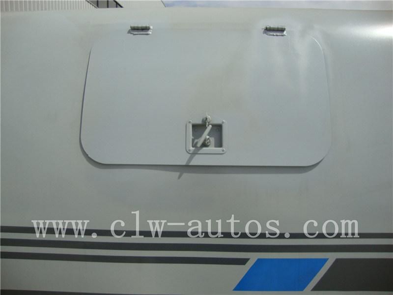 China FAW 4X2 5cbm/5000liters Dustbin Mini Sealed Garbage Truck