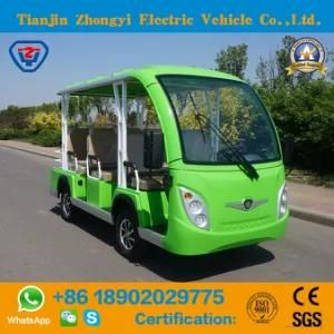 Zhongyi Brand 8 Seater Electric off Road Sightseeing Car with Ce Certificate