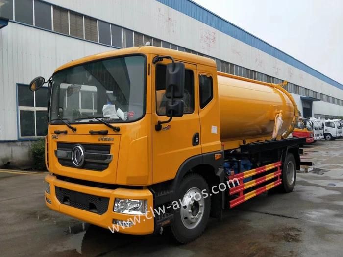 Dongfeng Hot Sale Waste Water Suction Sewage Disposal Tank Truck