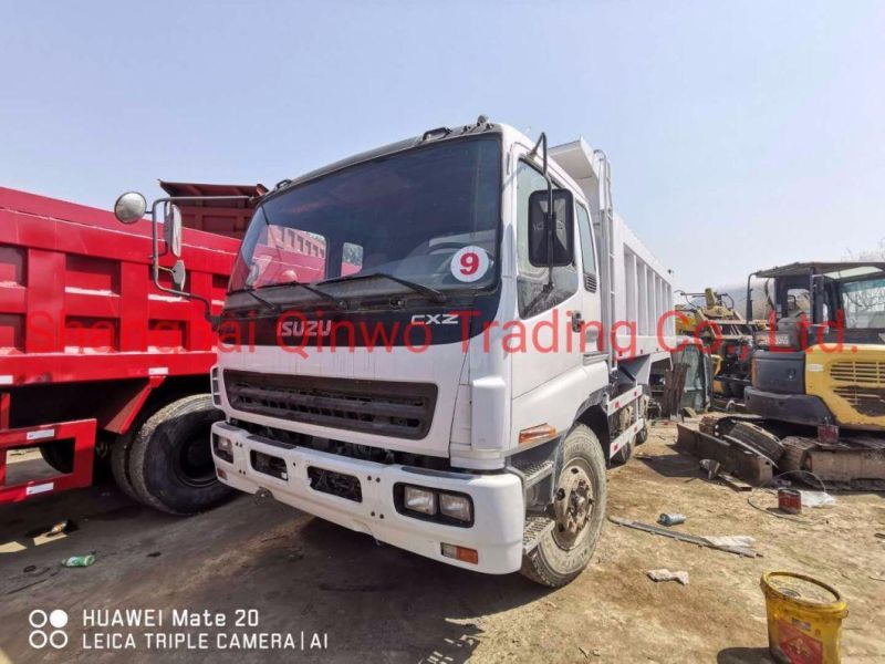 17m3 Left Hand Drive Japan Isuzu Dumper Cargo Vehicle Truck