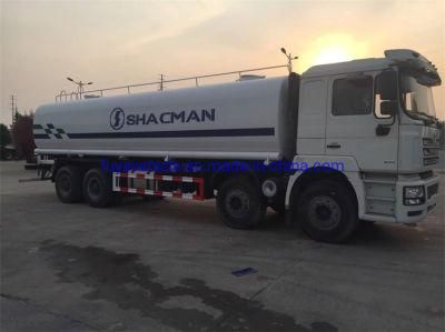 Heavy Load Shacman 8*4 25000L 30000L 25tons 30tons 25t 30t Water Tanker Truck