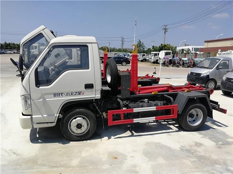 Factory Supplied 3000 Liters Hooklift Garbage Truck Which Cheap Price