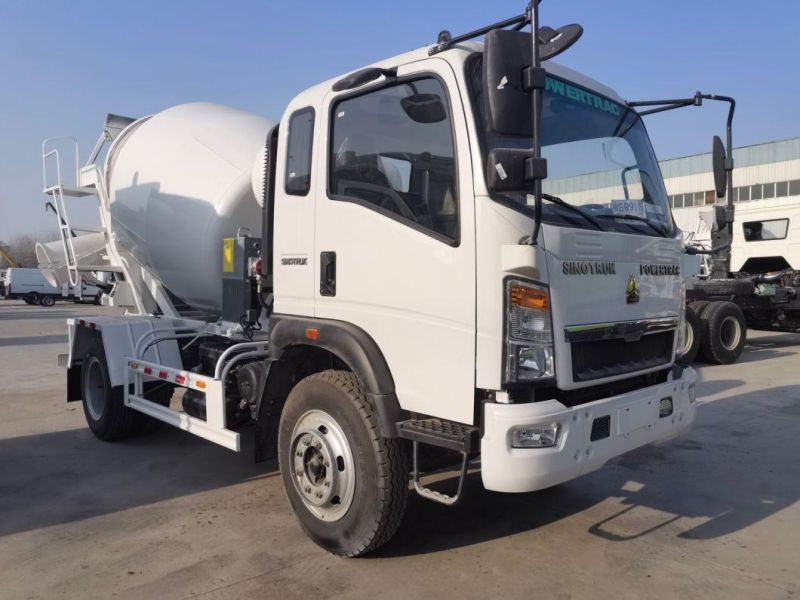 5cbm Sinotruck 4*2 Concrete Mixer Truck Cement Mixing Truck