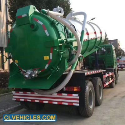 Heavy Duty 16000L Sewage Sewer Suction Vacuum Tank Truck