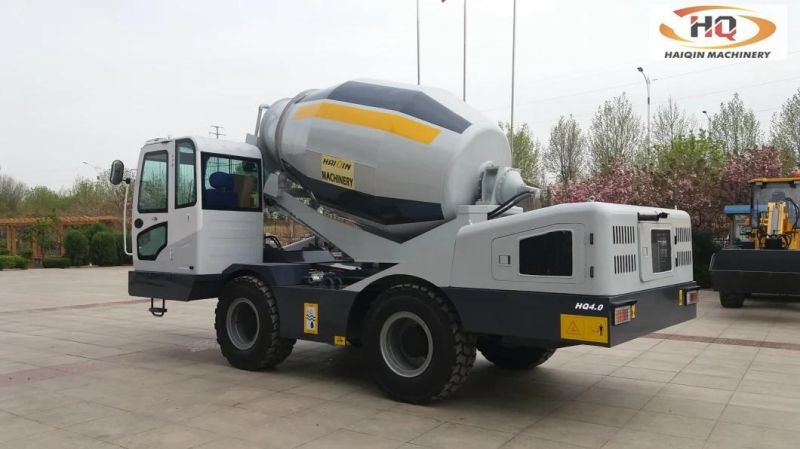 4.0 M3 Self Loading Concrete Mixer Truck (HQ4.0) for Sale