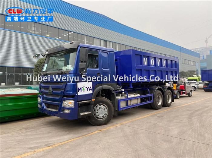 20m3 Roll Containers Hooklift Trucks Hydraulic Arm Hook Lift Garbage Truck for Urban Sanitation