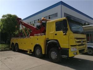 60-80 Tons 360 Rotation Sino HOWO Tow Trucks for Road Rescue