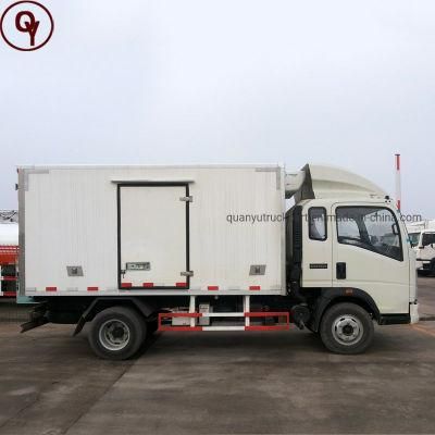 HOWO 4X2 4tons 340HP 6.6m Refrigerated Truck with Chinese Suppliers