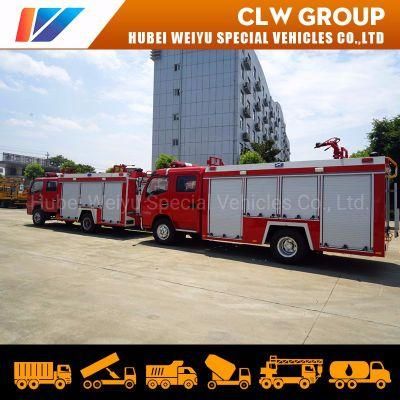 3tons Water Tank Fire Truck 3000L Foam Fire Engine