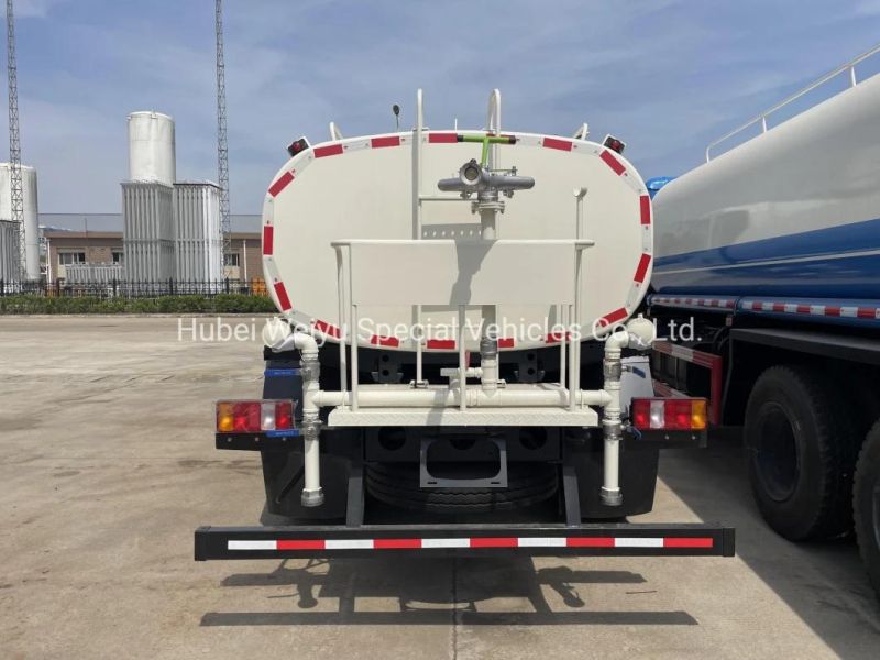 Chengli Brand Water Tank with Front Flushing and Rear Sprinkler Mobile Water Transport Truck