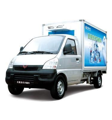 Mini Refrigerated Van Gasoline Type Cold Storage Van for Medicines Van Type Cold Storage Truck