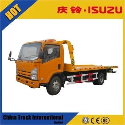 Isuzu Nqr 700p 4*2 191HP Flatbed Rollback Tow Truck