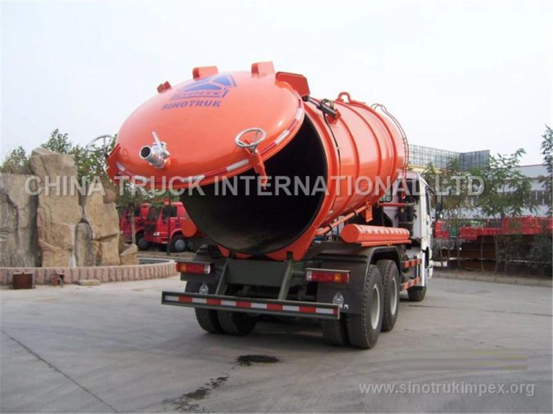 Euro 3/4 Emission Standard 20 Ton Sewage Suction Truck